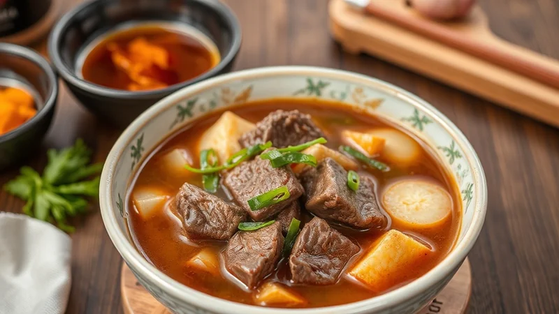 Daeho Kalbijjim & Beef Soup