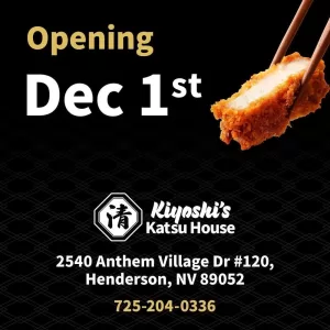 Kiyoshi’s Katsu House