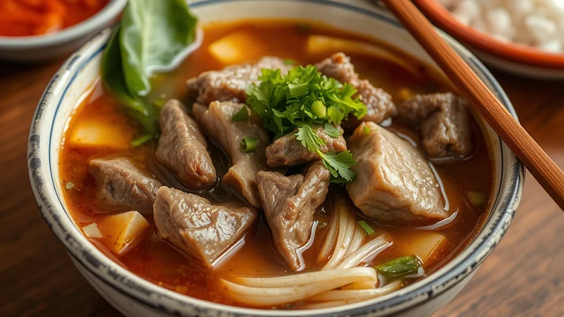 Yi’s Traditional Korean Beef Soup