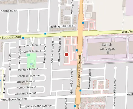 Map showing Sojo Ramen