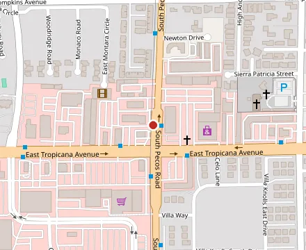 Map showing Love Paradise Sushi