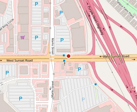 Map showing Michi Ramen