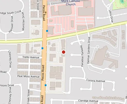 Map showing Tony’s Gyros Greek Cuisine