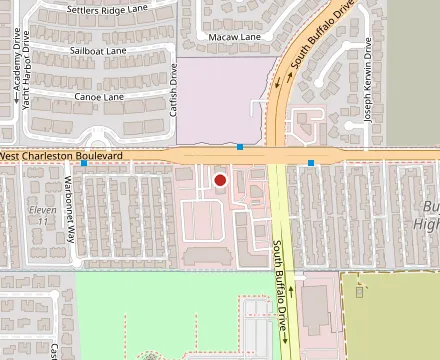 Map showing Yassou Greek Grill Cafe