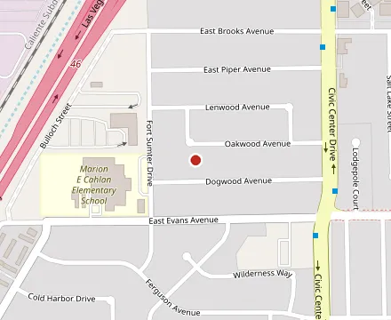 Map showing Downtown Louisiana Tamale Shop