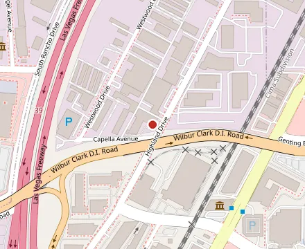 Map showing Rollin Smoke Barbeque