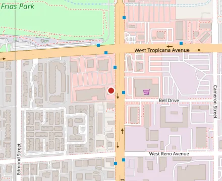 Map showing Yum Cha