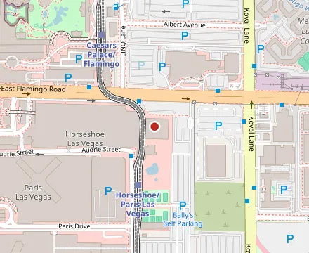 Map showing Gordon Ramsay Steak