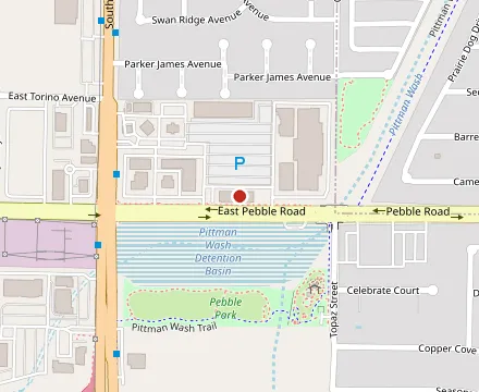 Map showing Truffles N Bacon Cafe