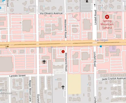 Map showing Capo's Restaurant & Speakeasy