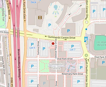 Map showing Lazy Dog Restaurant & Bar