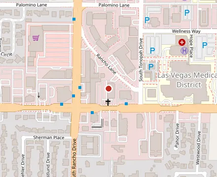 Map showing Omelet House