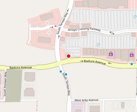 Map showing Mucho Loco