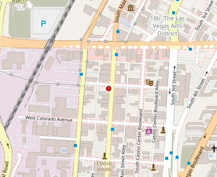 Map showing Casa Don Juan