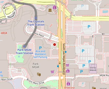 Map showing BARDOT Brasserie