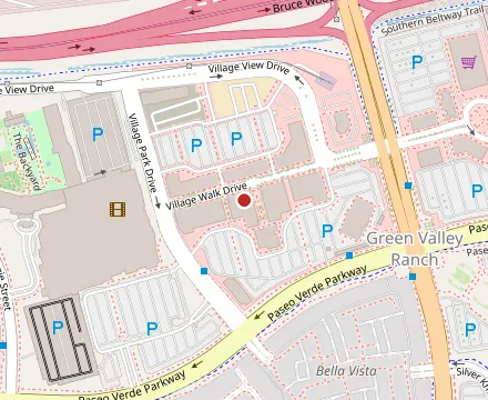 Map showing King's Fish House - Henderson