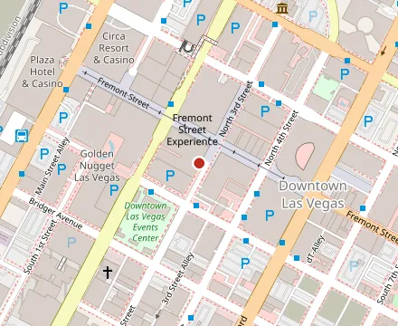 Map showing Hugo's Cellar