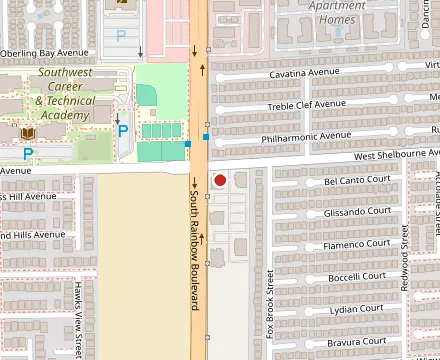Map showing The Sparklings