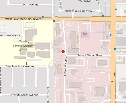Map showing Gritz Cafe