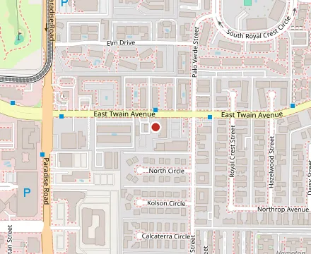 Map showing India Palace