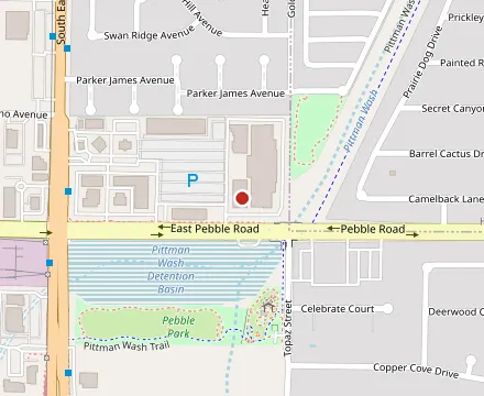 Map showing The Coffee Class