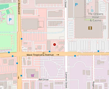 Map showing McMullan's Irish Pub