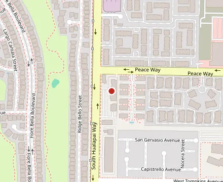 Map showing Pho & Beyond (Hualapai)