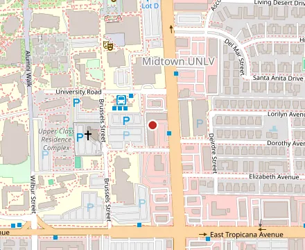 Map showing Aloha Kitchen