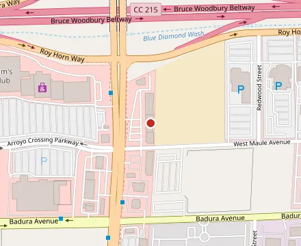 Map showing The Noodle Kitchen