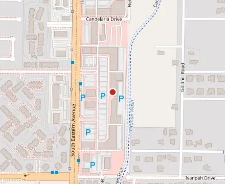 Map showing Pin Kaow Thai Restaurant