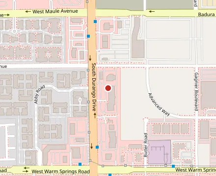 Map showing Abel's Bagels