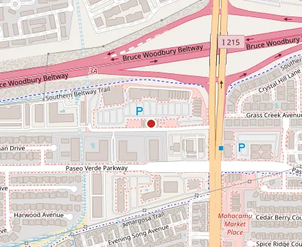 Map showing Crab N Spice - Henderson