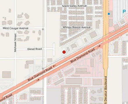 Map showing Mountain West Eatery