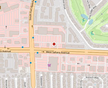 Map showing Dave's Hot Chicken