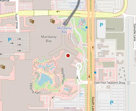 Map showing Veranda