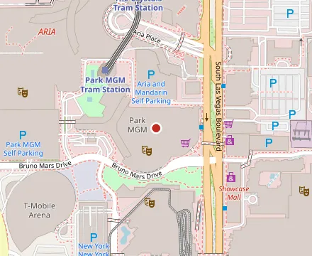 Map showing The Library