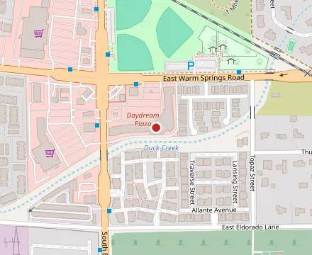 Map showing Vitos Tacos