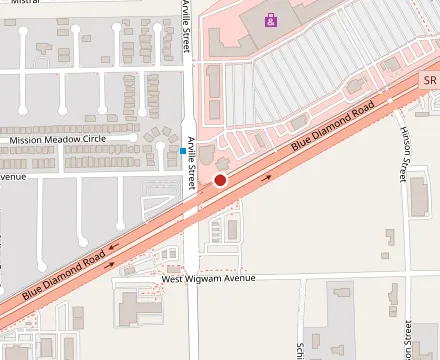 Map showing Ohana Hawaiian BBQ