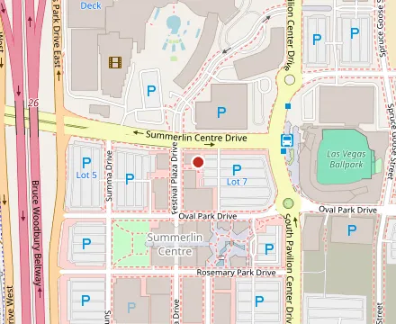 Map showing Harlo Steakhouse & Bar