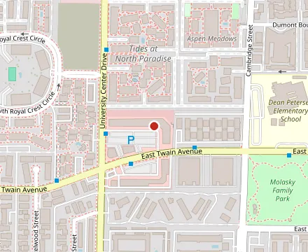Map showing Laos Thai Street Food
