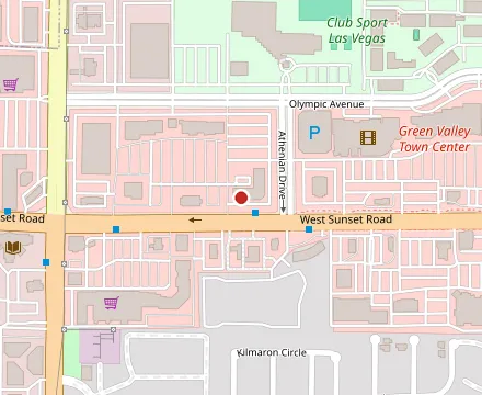 Map showing Todd's Unique Dining