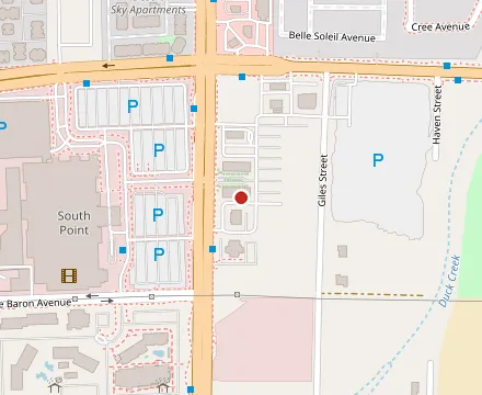 Map showing Pelicana Chicken