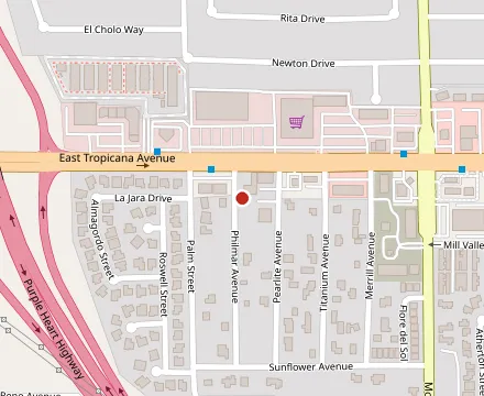 Map showing Tacos El Compita 3