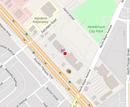 Map showing Fruit Palace