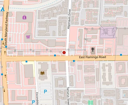 Map showing Picanta Mexican Kitchen
