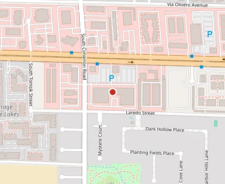 Map showing Big B’s Texas BBQ