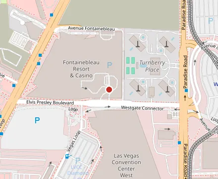Map showing Capon's Burgers