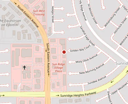 Map showing Thai Thai Restaurant