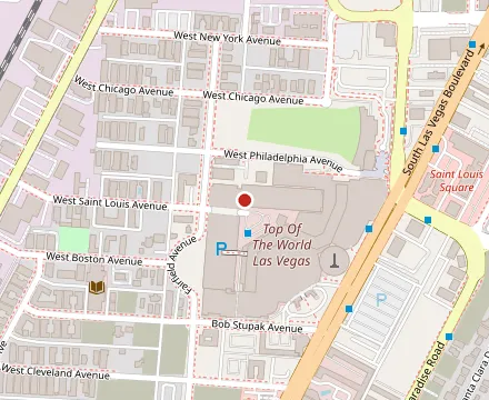 Map showing CHĪ Asian Kitchen