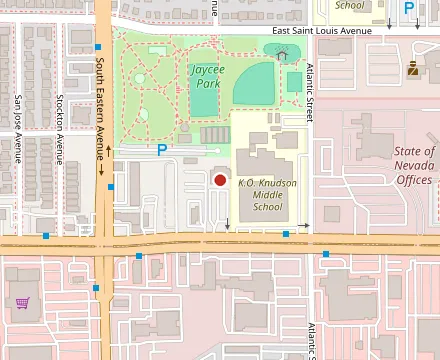 Map showing Italian American Club Restaurant